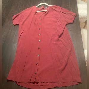 Madewell Button Up Dress